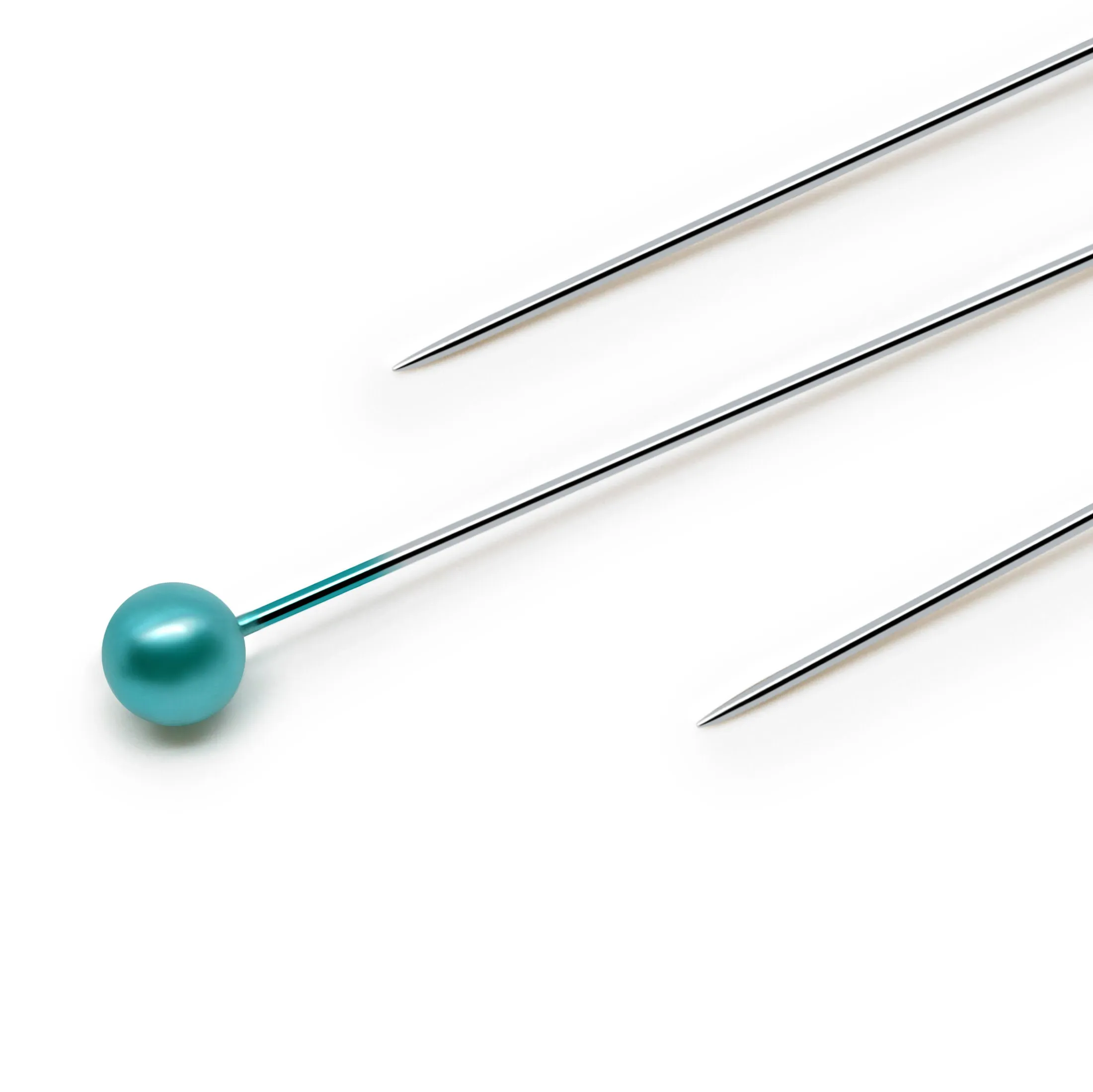 1-1/2" Pearlized Pins, Assorted, 100 pc