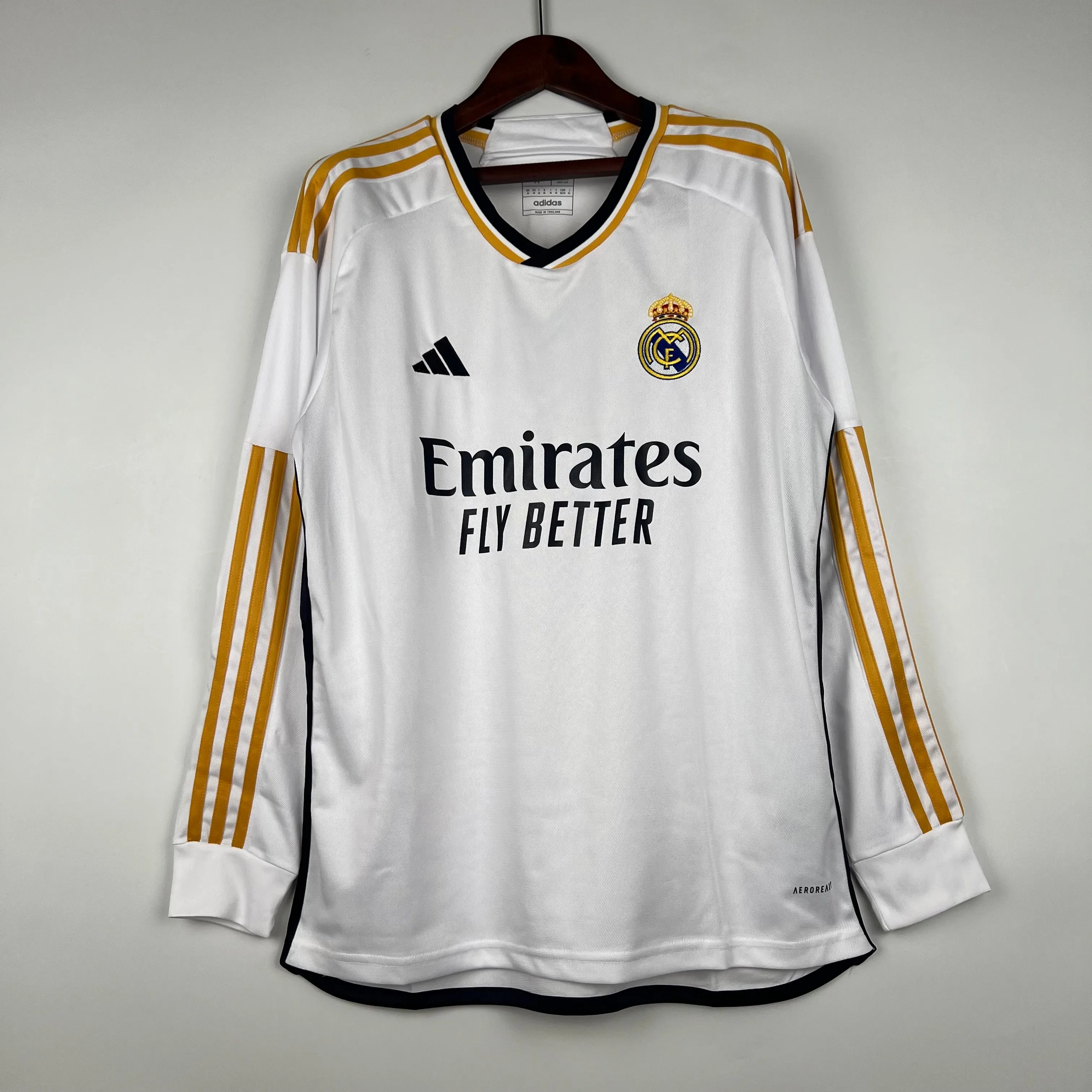 23/24 Long Sleeve REAL MADRID Home S-XXL