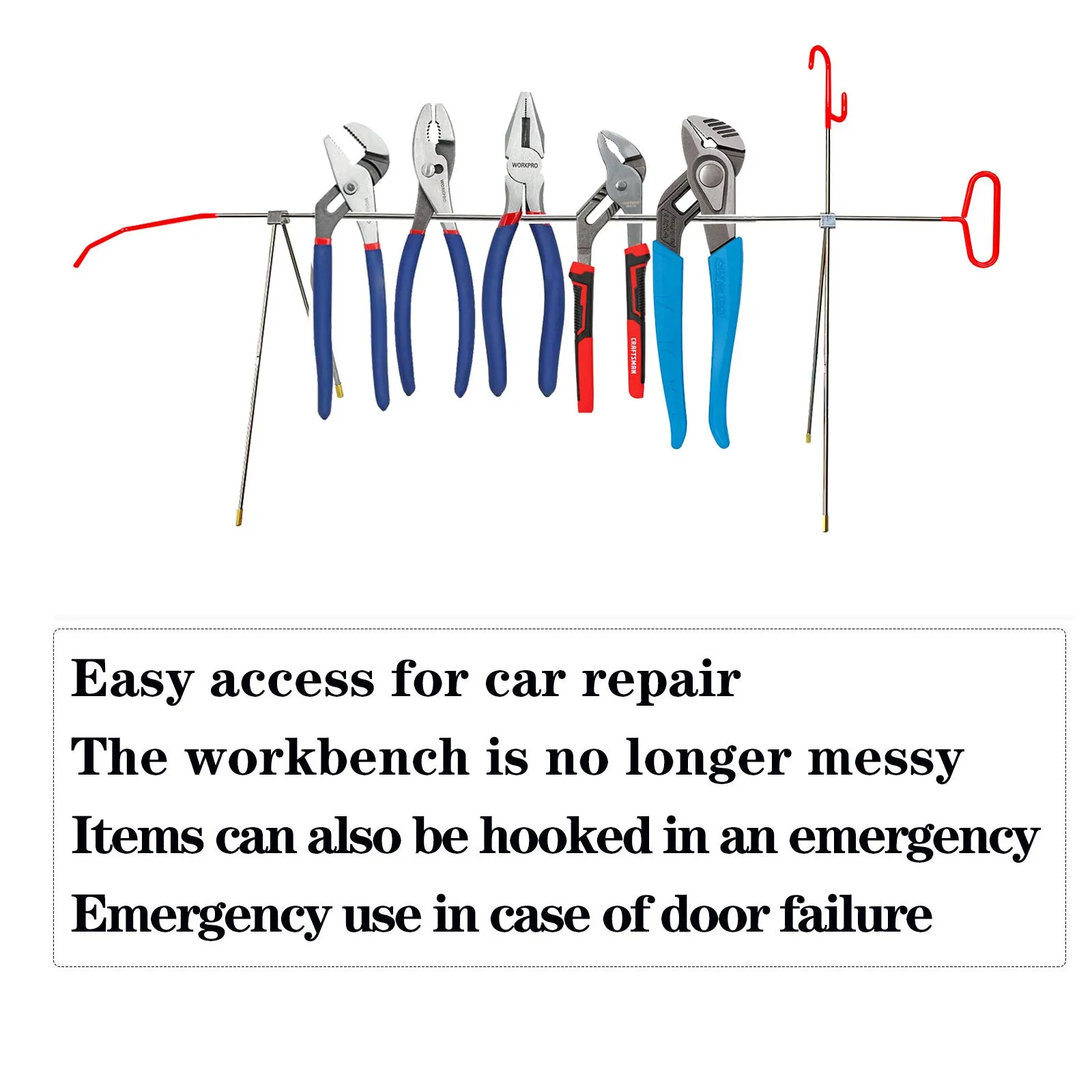 26 pieces of car emergency use kit, camping lamp maintenance lamp