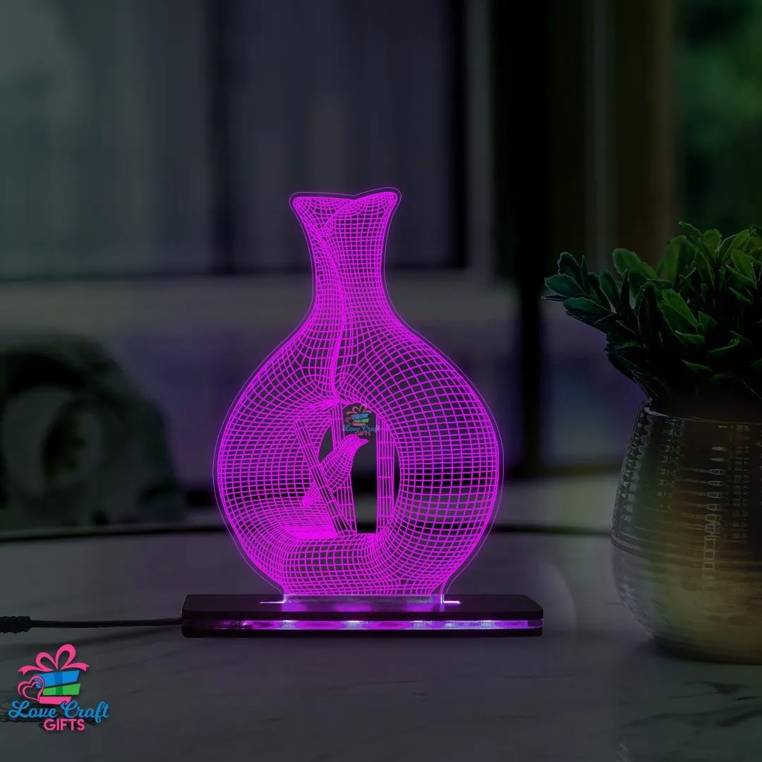 3d Acrylic Multi-Colored LED Lamp