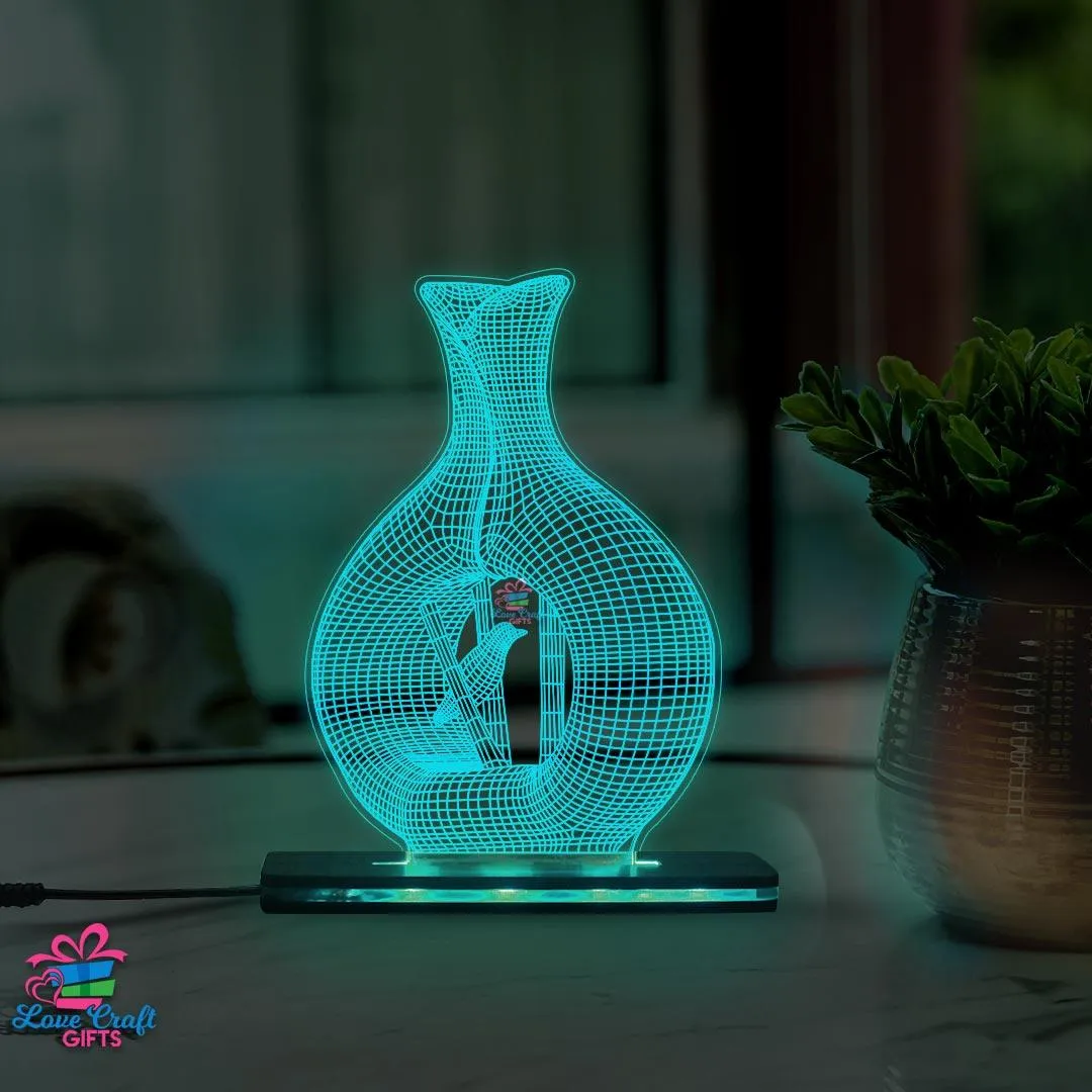 3d Acrylic Multi-Colored LED Lamp