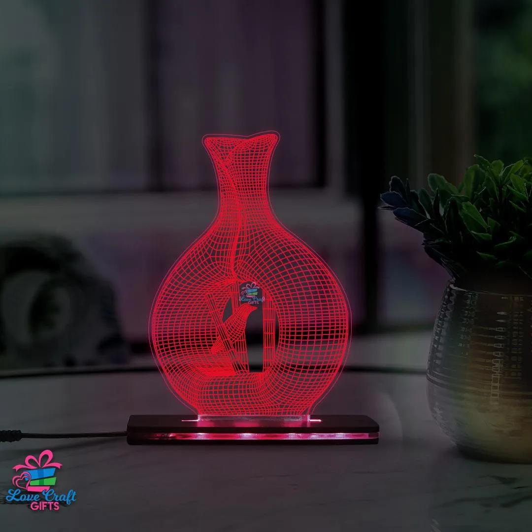 3d Acrylic Multi-Colored LED Lamp