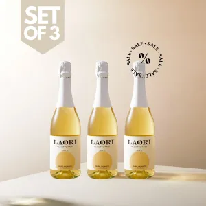 3er Set - Sparkling White