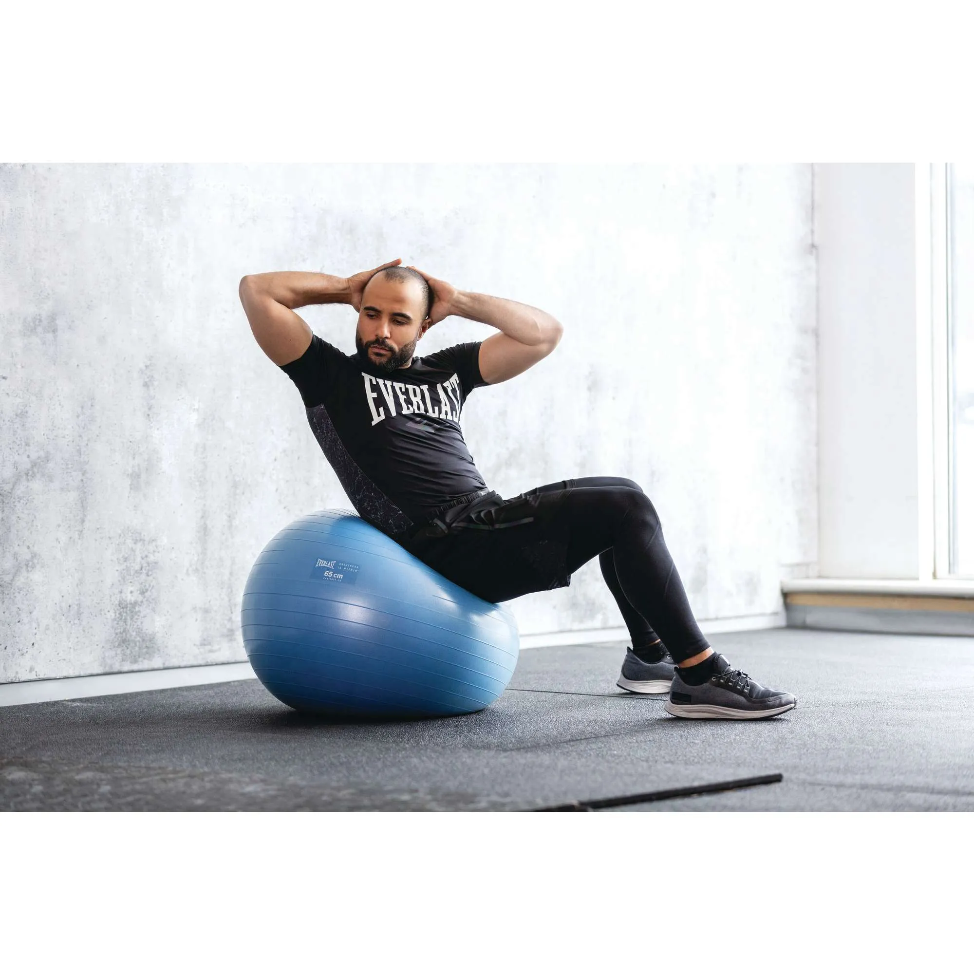 65cm Anti-Burst Stability Ball W/3LB Sand Weight