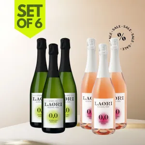 6er Set Sekt: 3x Sparkling Riesling   3x Sparkling Rosé (0,75L)