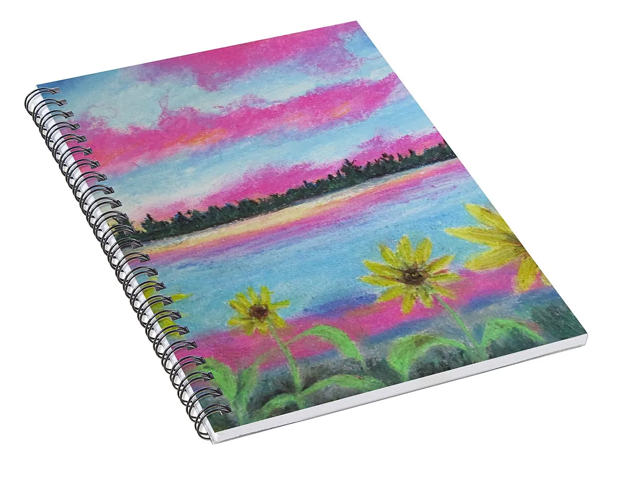 A Flower Fantasy ~ Spiral Notebook