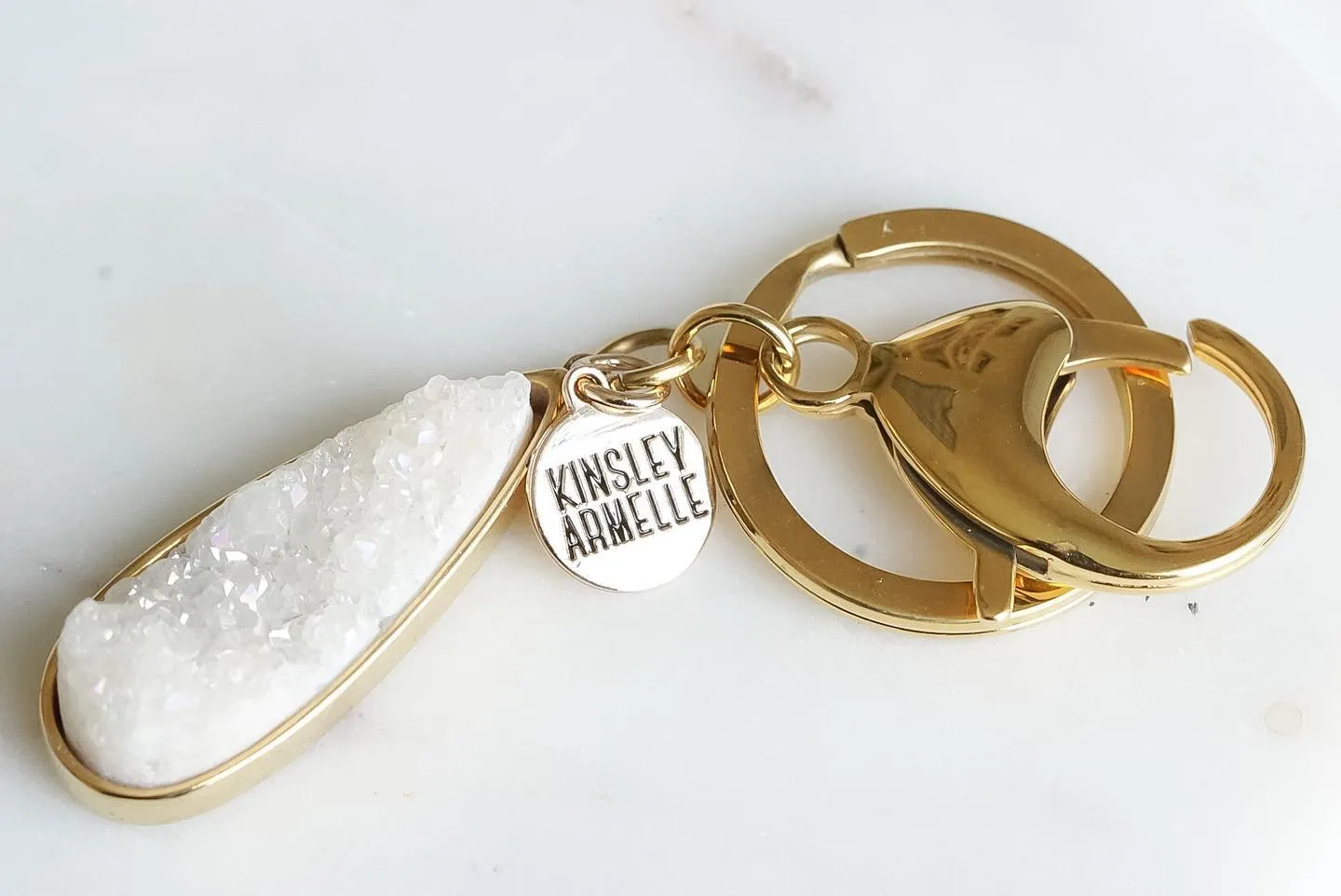 Accessory Collection - Quartz Drop Keychain