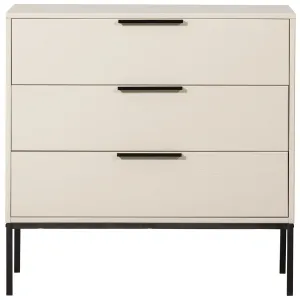 Adam Pine Wood Cabinet with Drawers