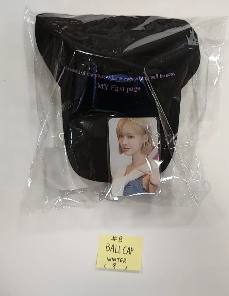 Aespa X EVERLINE : MY First page POP-UP STROE - Official MD [Tincase Photopack, Mini Pouch, String BAG, Ball CAP, T-Shirt] [24.1.12]