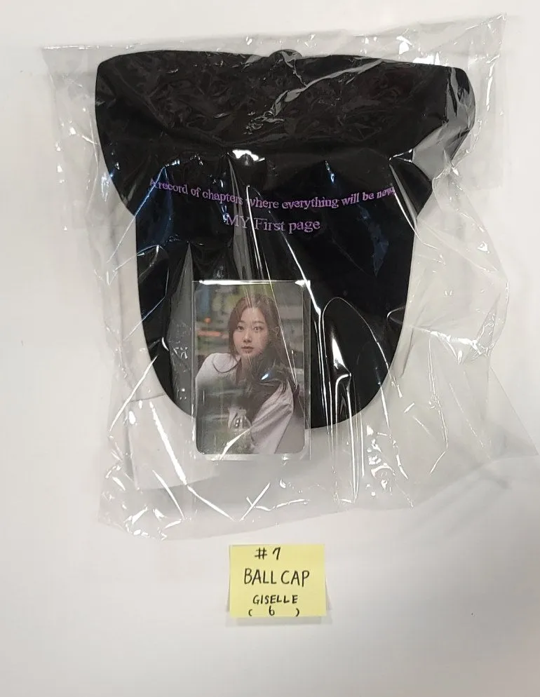 Aespa X EVERLINE : MY First page POP-UP STROE - Official MD [Tincase Photopack, Mini Pouch, String BAG, Ball CAP, T-Shirt] [24.1.12]