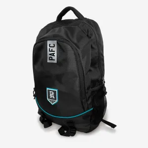 AFL Stirling Backpack - Port Adelaide Power - 49x32x12cm - Nylon Bag