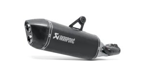 AKRAPOVIC S-B12SO10-HAABL Slip-On Line (Titanium) BMW R 1200 GS 2013-16 (BLACK)