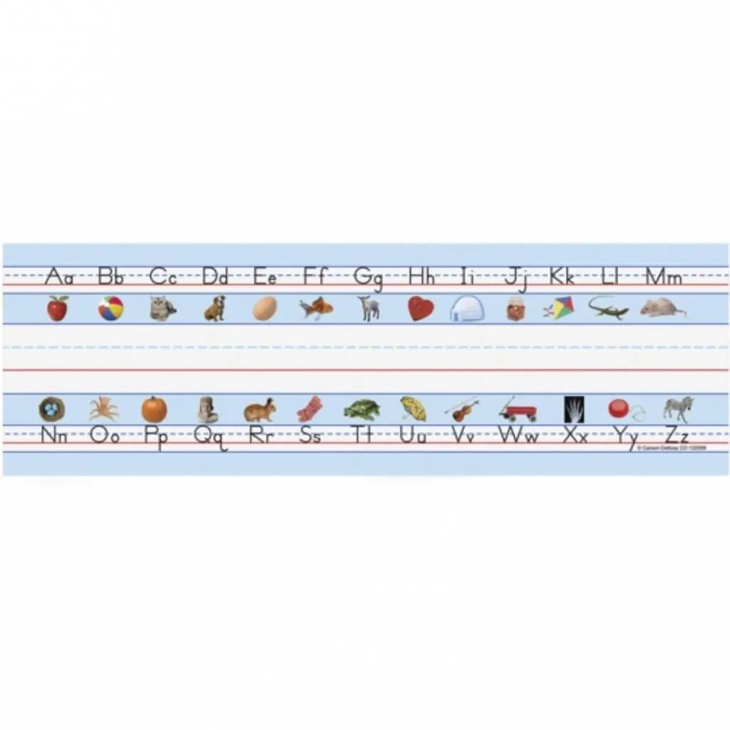 Alphabet Nameplates Grade PK-5