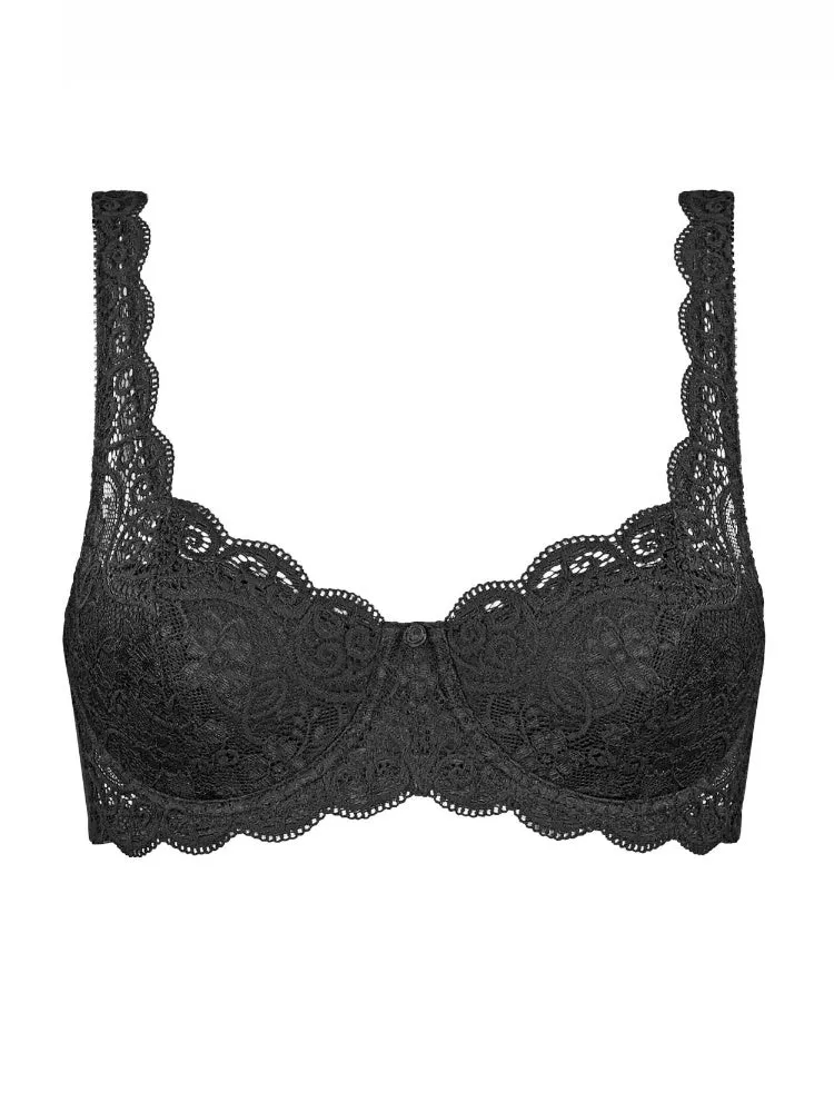 Amourette 300 WHP Half Cup Bra - Black
