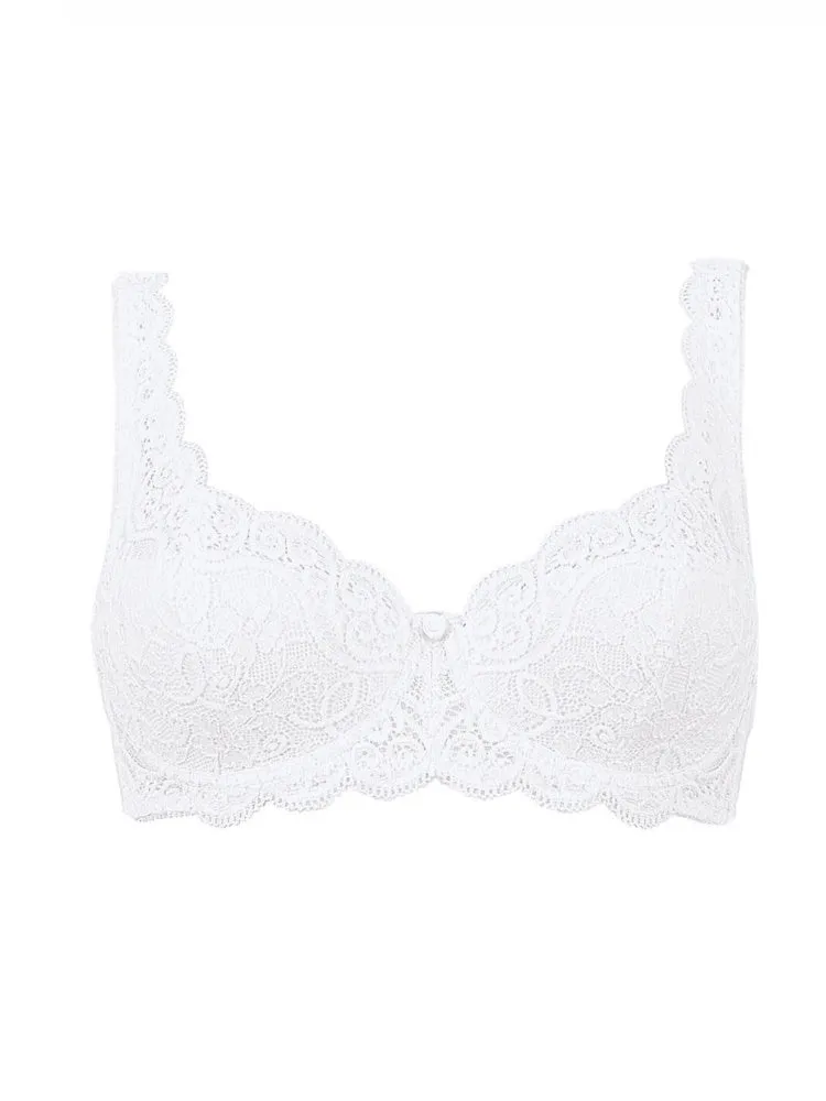 Amourette 300 WHP Half Cup Bra - White