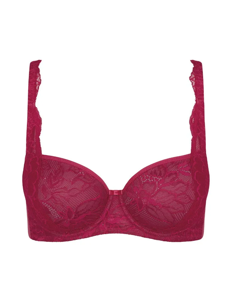 Amourette Charm WHP Bra - Raspberry Wine