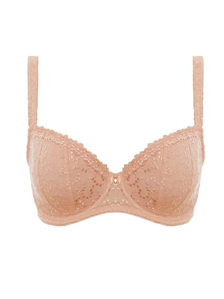 Ana Half Cup Bra - Blush