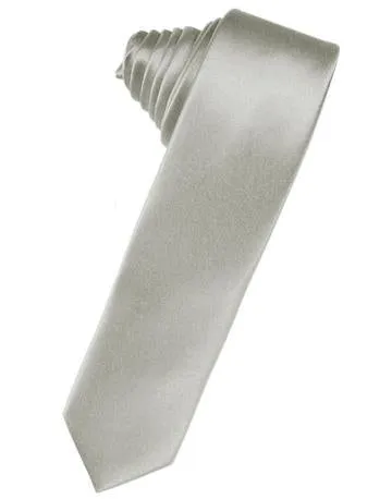 Angel Luxury Satin Skinny Necktie