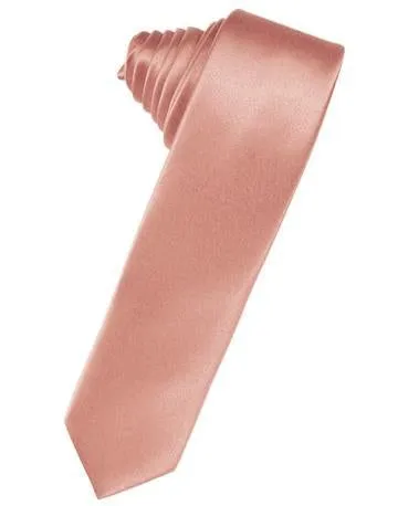 Angel Luxury Satin Skinny Necktie
