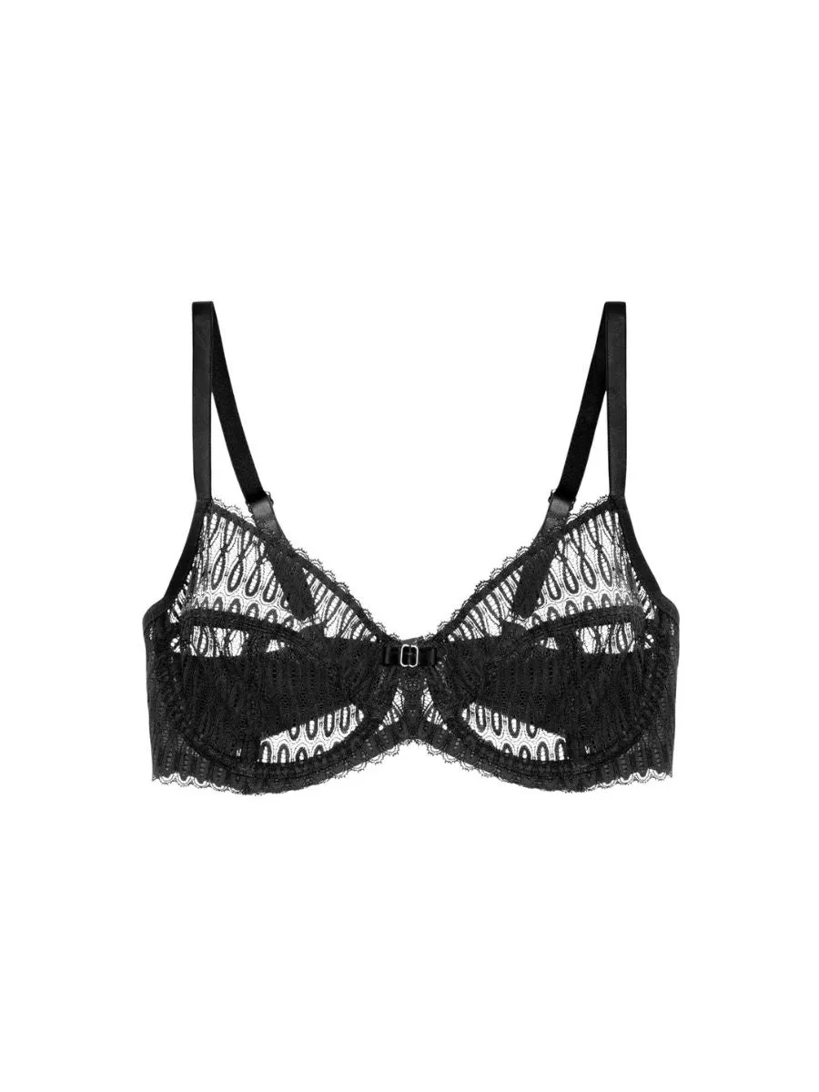 Aura Spotlight Full Cup Bra - Black