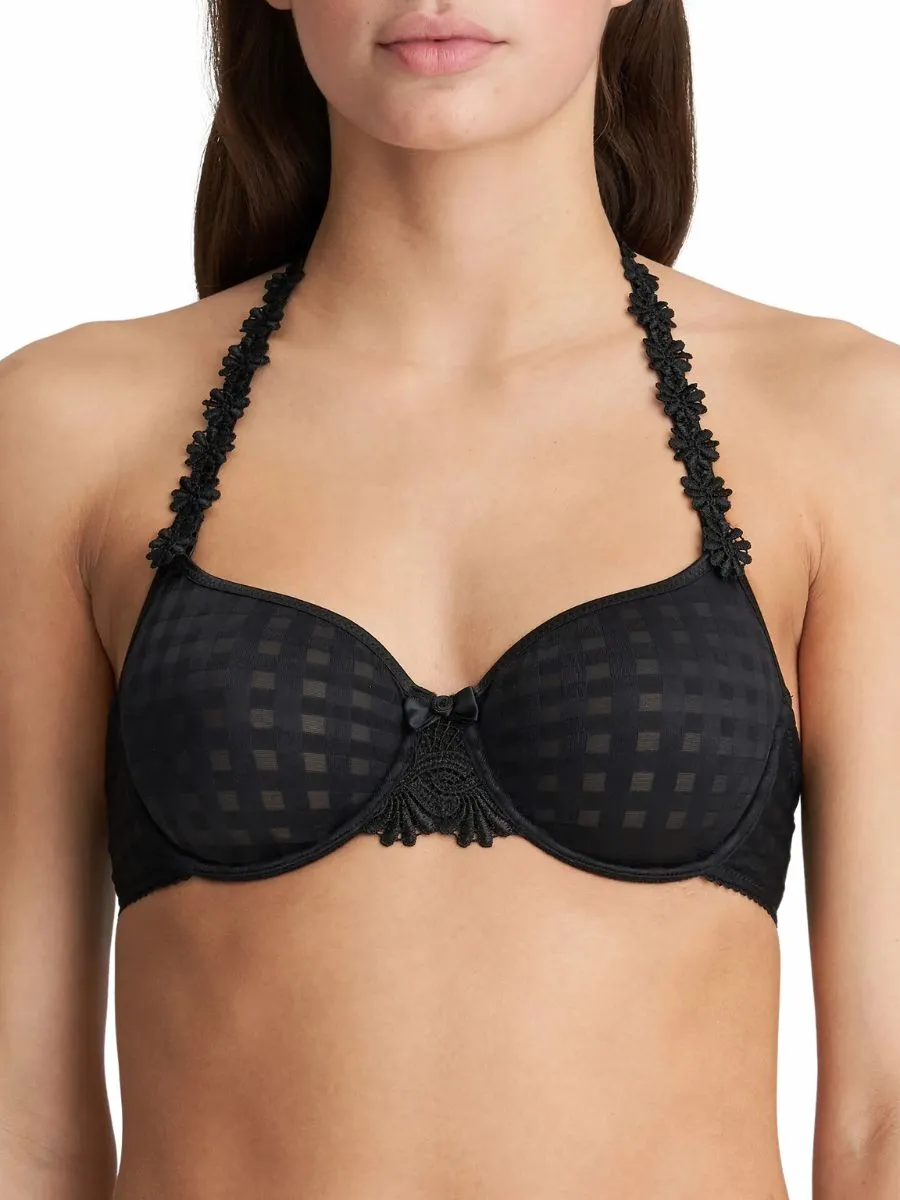 Avero Full Cup Seamless Bra - Black