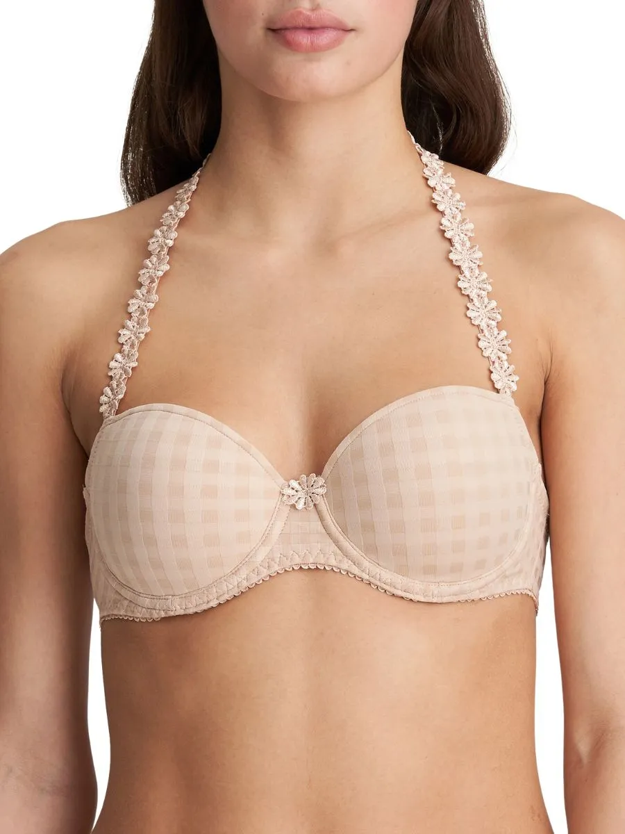 Avero Padded Balcony Bra - Caffé Latte