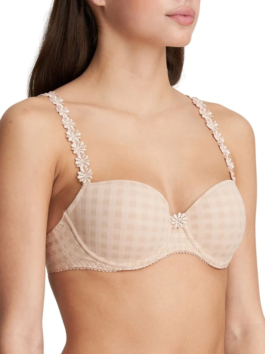 Avero Padded Balcony Bra - Caffé Latte