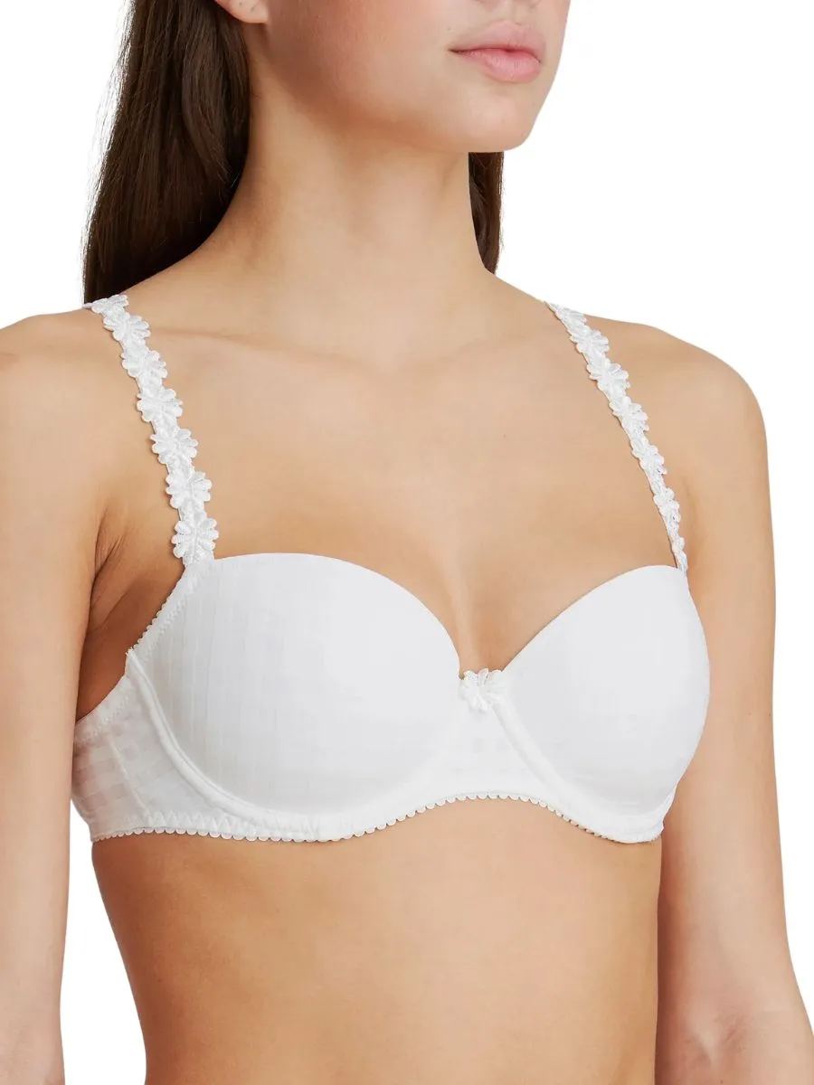 Avero Padded Balcony Bra - White