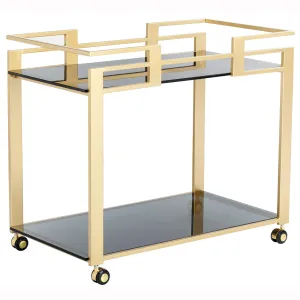 Avondale Bar Cart, Gold