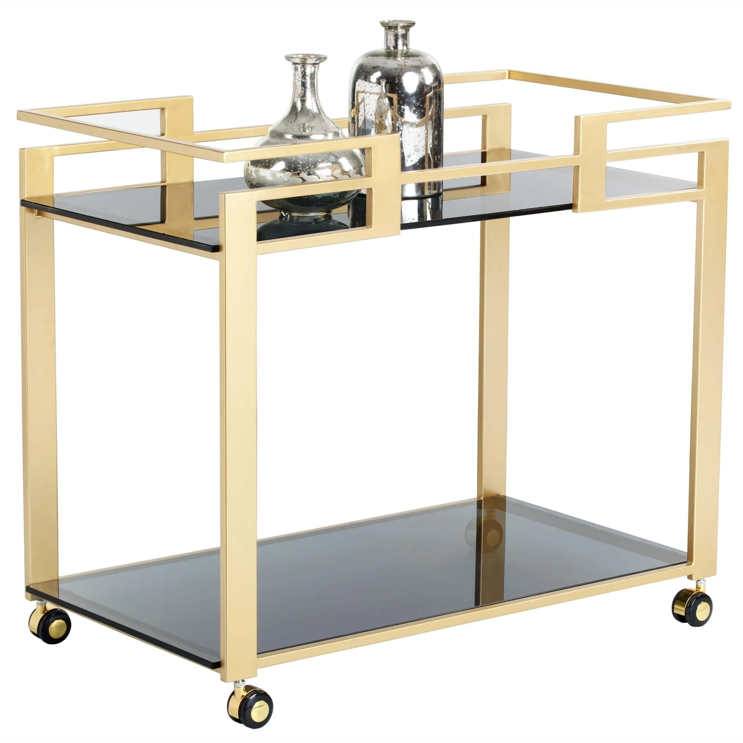 Avondale Bar Cart, Gold