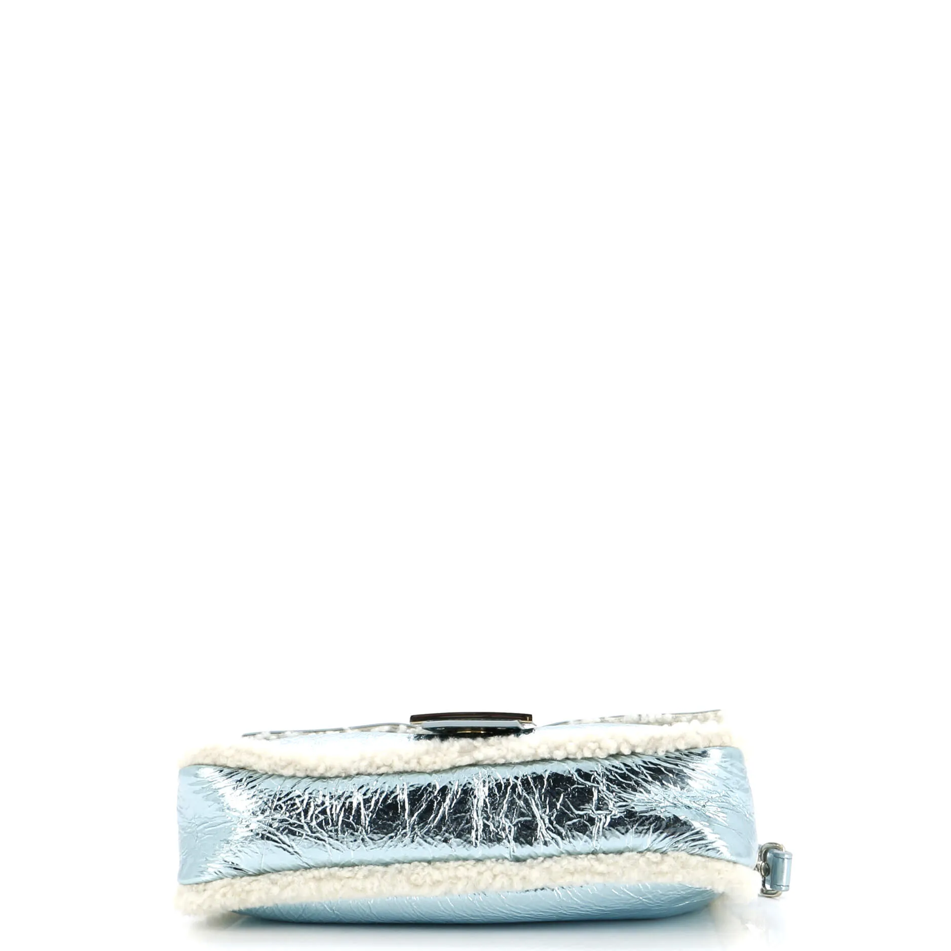 Baguette NM Bag Shearling and Leather Medium