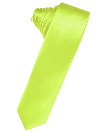 Bamboo Luxury Satin Skinny Necktie