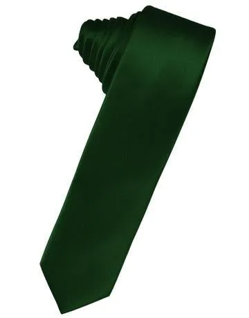 Bamboo Luxury Satin Skinny Necktie