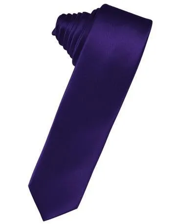 Bamboo Luxury Satin Skinny Necktie