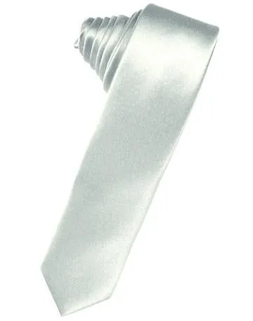 Bamboo Luxury Satin Skinny Necktie