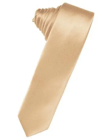 Bamboo Luxury Satin Skinny Necktie
