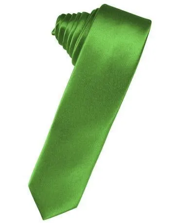Bamboo Luxury Satin Skinny Necktie
