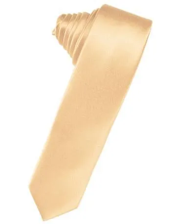 Bamboo Luxury Satin Skinny Necktie