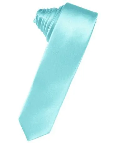 Bamboo Luxury Satin Skinny Necktie