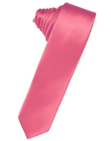 Bamboo Luxury Satin Skinny Necktie