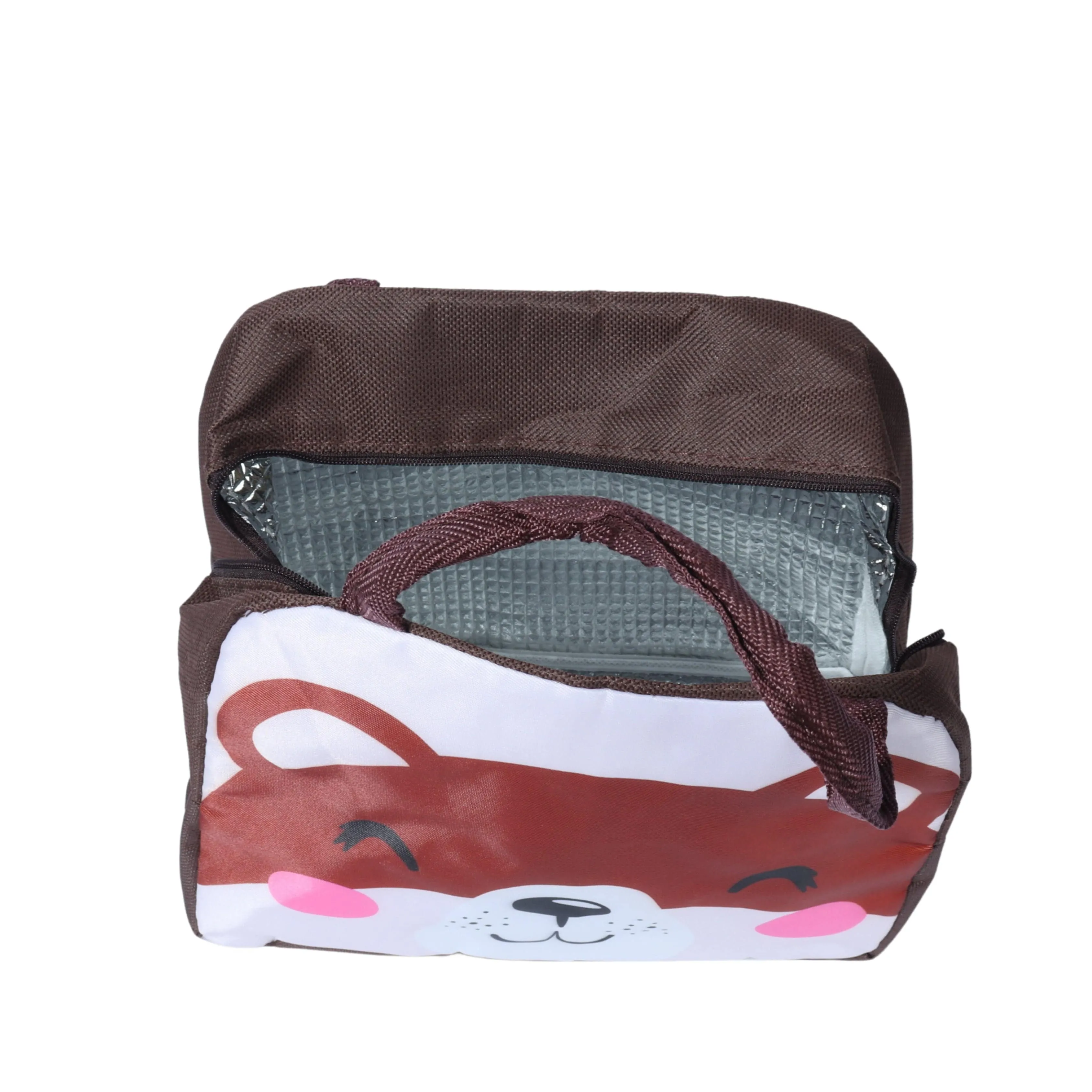 Bear insulated lunch bag