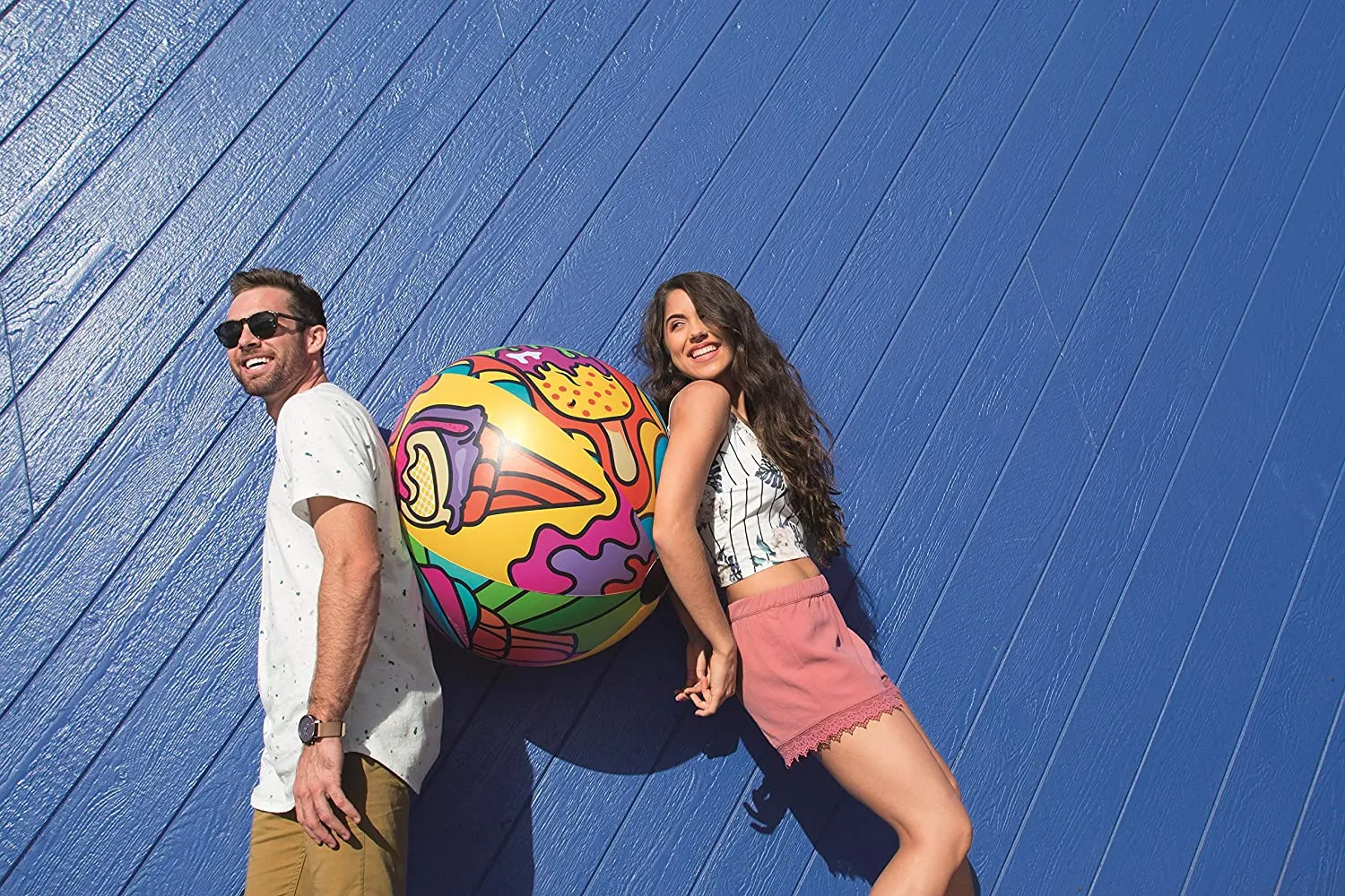 Bestway Beach Ball Pop 91Cm .