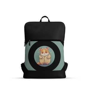 Black Orbit Laptop Backpack Hamster
