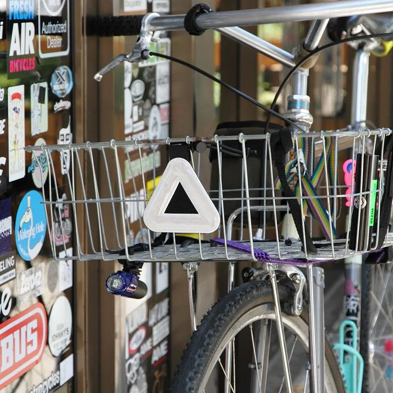 Blue Lug Triangle Bike Reflector