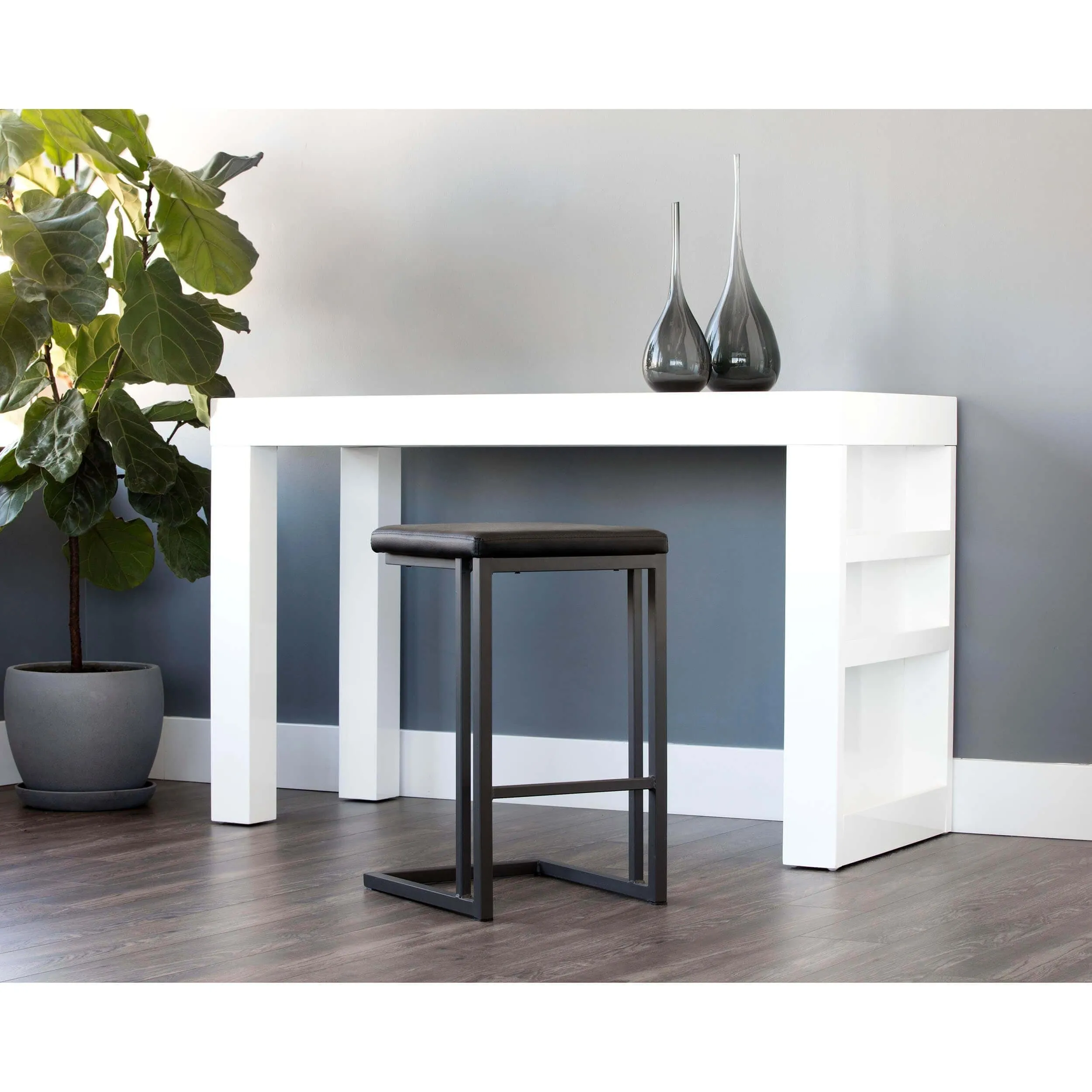 Boone Counter Stool, Onyx, Set of 2