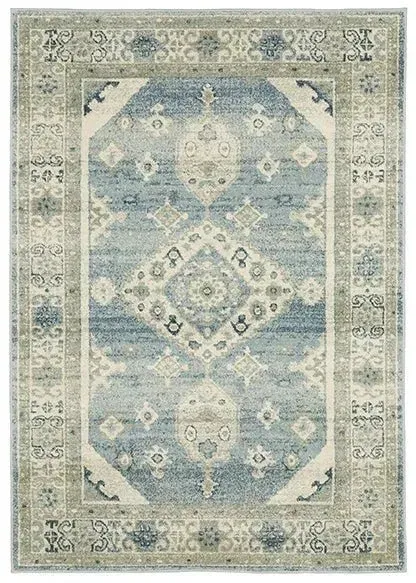Branson BR03A Blue/Beige Rug