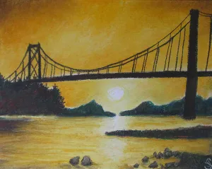 Bridge of Yellow ~ Art Print