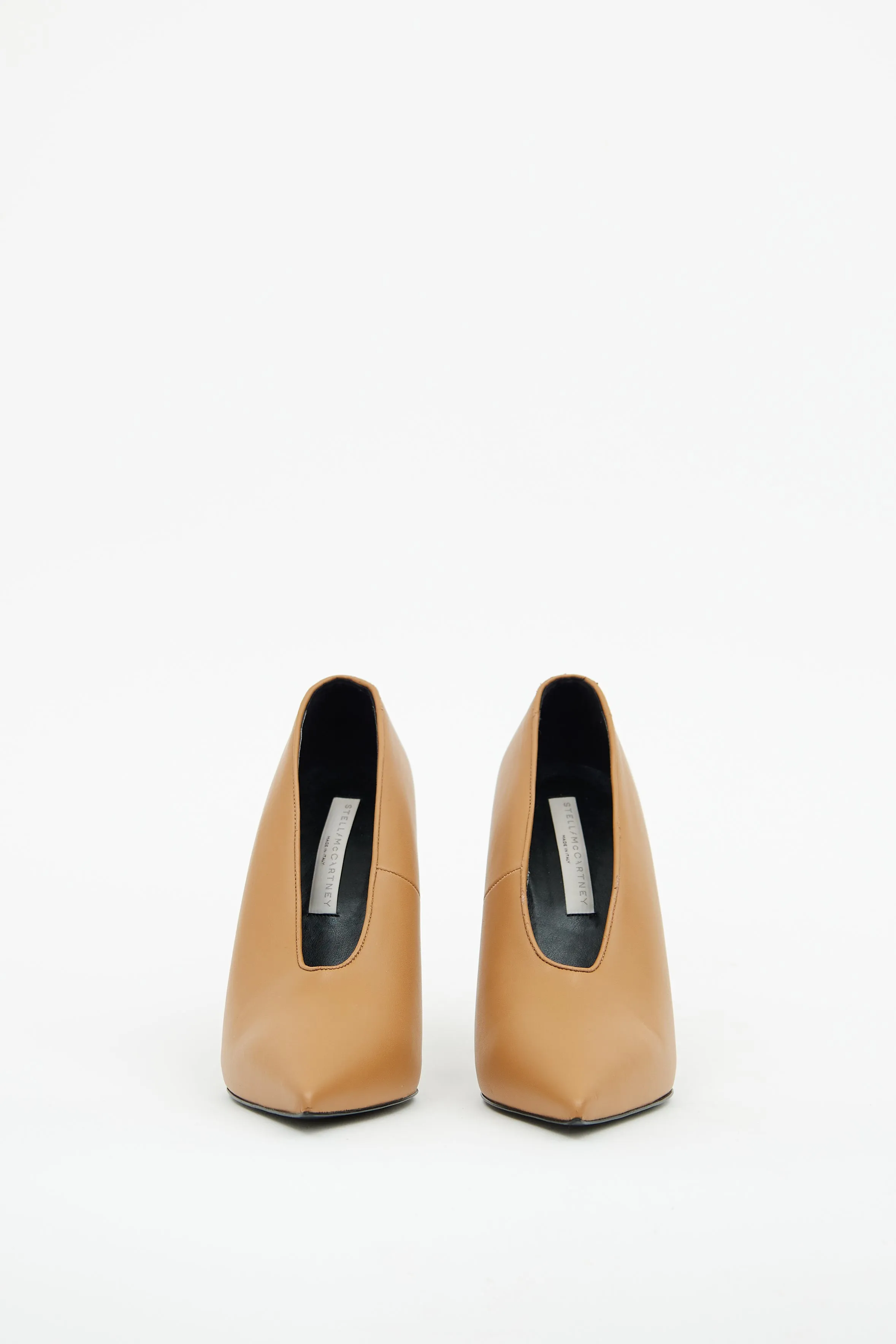 Brown Vegan Leather Scarpa Sligo Pump