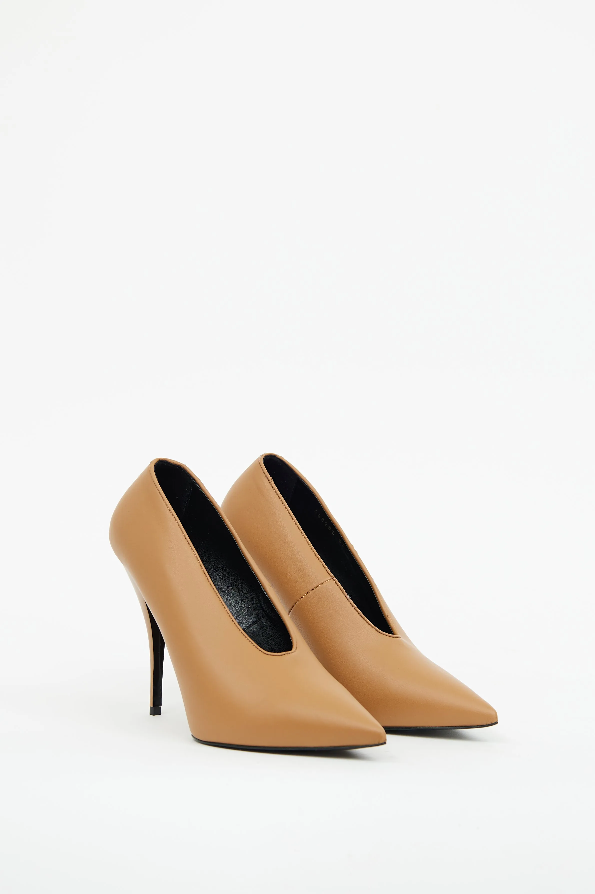 Brown Vegan Leather Scarpa Sligo Pump