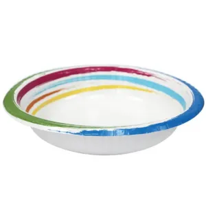 Brushstrokes Everyday Paper Bowls 20oz